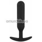 Анальная пробка Black Velvets Anal Trainer Small, черная - Фото №1