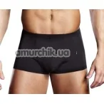 Труси-боксери чоловічі Blue Line Microfiber Pinstripe Trunk чорні (модель BLM003) - Фото №1
