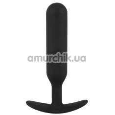 Анальная пробка Black Velvets Anal Trainer Small, черная - Фото №1