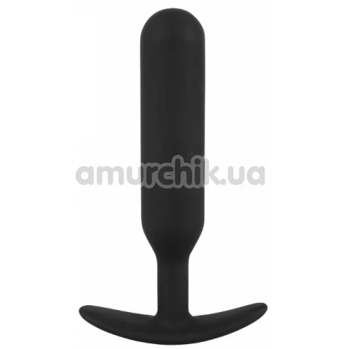 Анальная пробка Black Velvets Anal Trainer Small, черная - Фото №1
