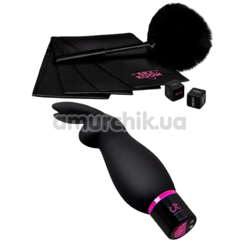 Набор секс-игрушек Sex Room Raunchy Kit, черный - Фото №1