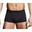 Труси-боксери чоловічі Blue Line Microfiber Pinstripe Trunk чорні (модель BLM003)