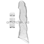 Насадка на пенис Pretty Love Penis Sleeve Ragnar, прозрачная - Фото №1