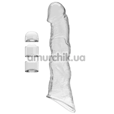 Насадка на пенис Pretty Love Penis Sleeve Ragnar, прозрачная - Фото №1