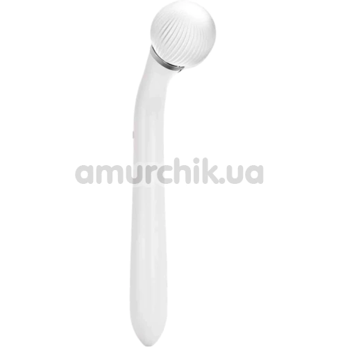 Ультразвуковий масажер для обличчя Geske Sonic Facial Roller 4 in 1, білий