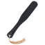 Шлепалка Guilty Pleasure Premium Collection Paddle с кисточкой, черная - Фото №1