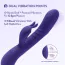 Вибратор Harper Rabbit Vibrator With Dual Stimulation, фиолетовый - Фото №15