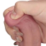 Вібратор Lovetoy Dual Density Power Cock 6, коричневий - Фото №8