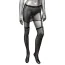 Спідниця-пояс з панчохами Radiance One Piece Garter Skirt with Thigh Highs, чорна - Фото №1