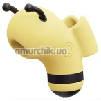 Симулятор орального секса для женщин с электростимуляцией CuteVibe Beebe, желтый - Фото №1