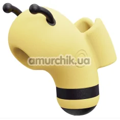 Симулятор орального сексу для жінок з електростимуляцією CuteVibe Beebe, жовтий - Фото №1