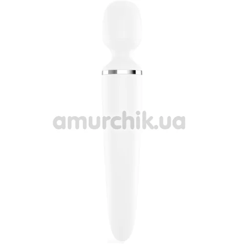 Универсальный вибромассажер Satisfyer Wand-er Woman, белый