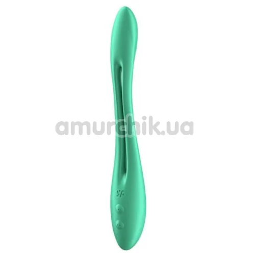 Вібратор Satisfyer Elastic Game, бірюзовий