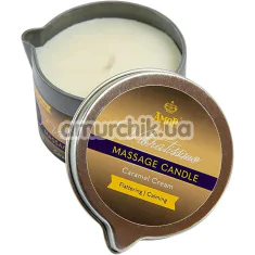 Масажна свічка Amor Vibratissimo Massage Candle Caramel Cream - карамельний крем, 100 мл - Фото №1