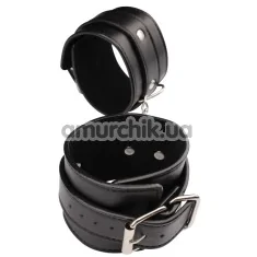 Наручники Behave! Luxury Fetish Classic Handcuffs, чёрные - Фото №1