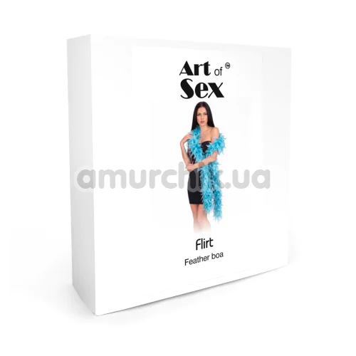 Боа Art of Sex Flirt, блакитне