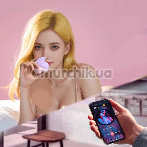 Симулятор орального сексу для жінок з вібрацією Magic Motion Magic Unicorn, фіолетовий