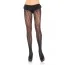 Колготки Leopard Net Pantyhose, черные