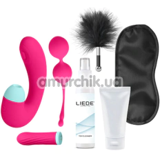 Набор S Pleasures Kits 7 Pieces Premium Kit, розовый - Фото №1