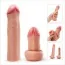 Насадка на пенис Revolutionary Silicone Nature Extender 2, телесная - Фото №2