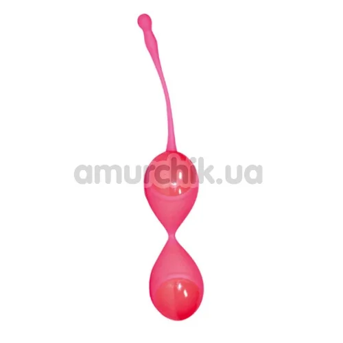 Вагінальні кульки Smile Loveballs Sporty Neon, рожеві - Фото №1