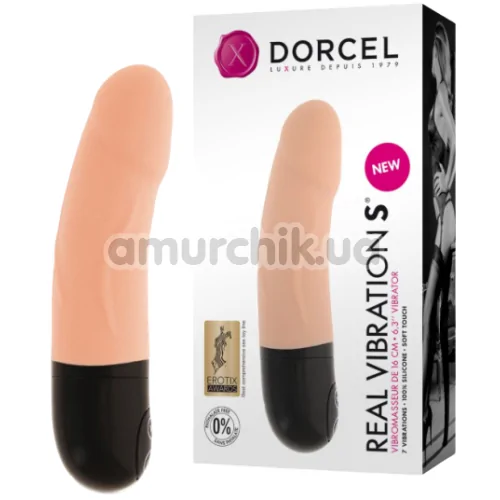 Вибратор для точки G Dorcel Real Vibration S, телесный