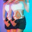 Украшение для тела Leg Avenue Novalie Jewels Sticker, радужное - Фото №2