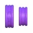 Набор эрекционных колец Fantasy C-Ringz Max-Width Silicone Rings, фиолетовый - Фото №4