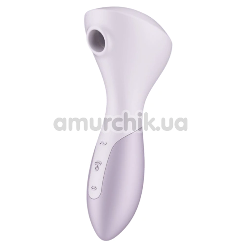 Симулятор орального сексу для жінок з вібрацією Satisfyer Wand-erful, фіолетовий - Фото №1