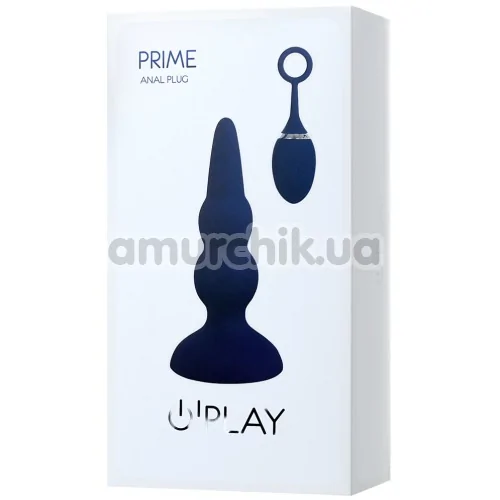 Анальна пробка з вібрацією OPlay Prime Anal Plug 221002, синя