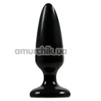 Анальна пробка Jelly Rancher Pleasure Plug Medium, чорна - Фото №1