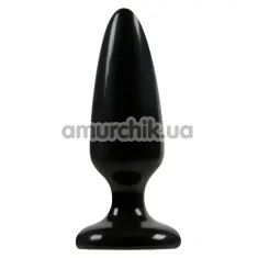 Анальна пробка Jelly Rancher Pleasure Plug Medium, чорна - Фото №1