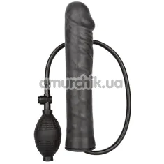 Фаллоимитатор Inflatable Stud 9.5, черный - Фото №1