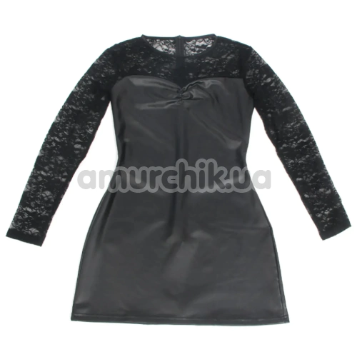 Сукня Star Night Wet Look & Lace, чорна