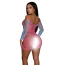 Платье Star Night Sunset Mini Dress, розово-голубое - Фото №4
