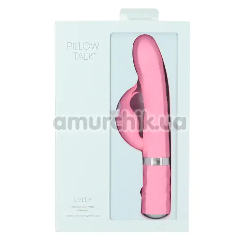 Вібратор Pillow Talk Lively, рожевий