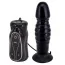 Анальная пробка с вибрацией Pleasure Thrust Vibrating Butt Plug, черная - Фото №1
