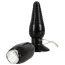 Анальная пробка с вибрацией Rotating+Vibrating Plug, черная - Фото №2