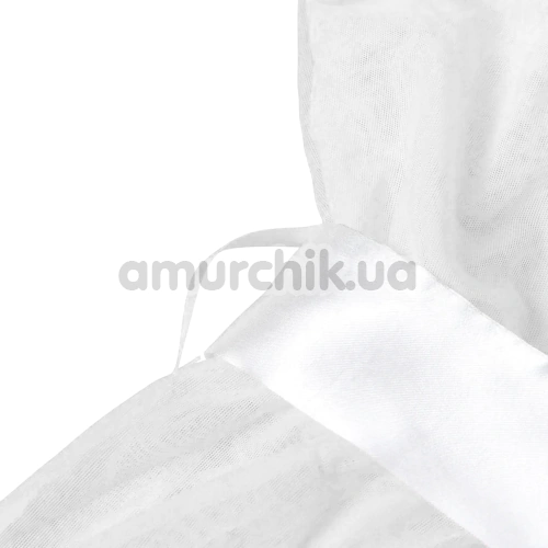 Пеньюар Star Night Sensual Ruffle Night Robe, белый