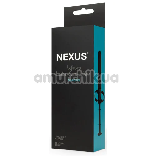 Шприц для лубриканта Nexus Infinity Lube Launcher Classic, черный