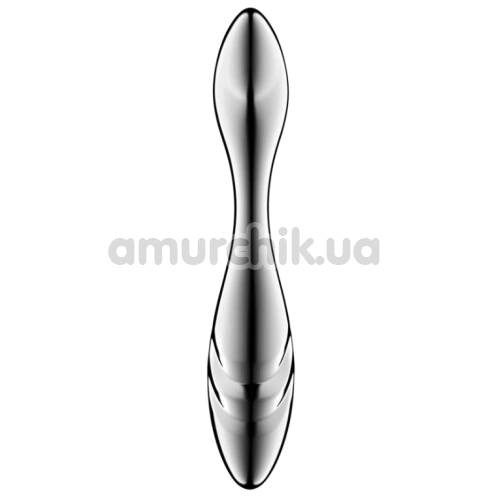 Фалоімітатор Satisfyer Pure Gravity 3, срібний