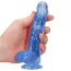 Фаллоимитатор Realrock Crystal Clear Dildo Realistic 6, голубой - Фото №5