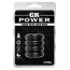 Эрекционное кольцо GK Power Quad Play Cock Ring, черное - Фото №3