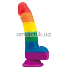 Фалоімітатор LoveToy Prider 8, мультикольоровий - Фото №1