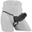 Порожній страпон 7 Silicone Hollow Strap-On, чорний - Фото №1
