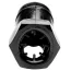 Пояс верности Master Series Restrictive Chastity Cage With Nubs, черный - Фото №2