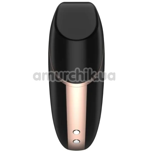 Симулятор орального сексу з вібрацією для жінок Satisfyer Love Triangle, чорний