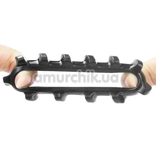Ерекційне кільце Power Plus Cock Ring Series LV1432, чорне
