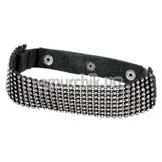 Нашийник Bad Kitty Naughty Toys Collar зі стразами, чорний - Фото №1