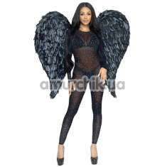 Крила Leg Avenue Deluxe Feather Wings, чорні - Фото №1